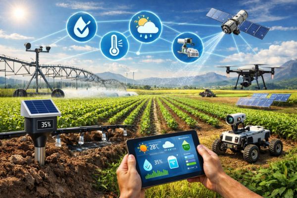 Irrigação Inteligente e Tecnologia